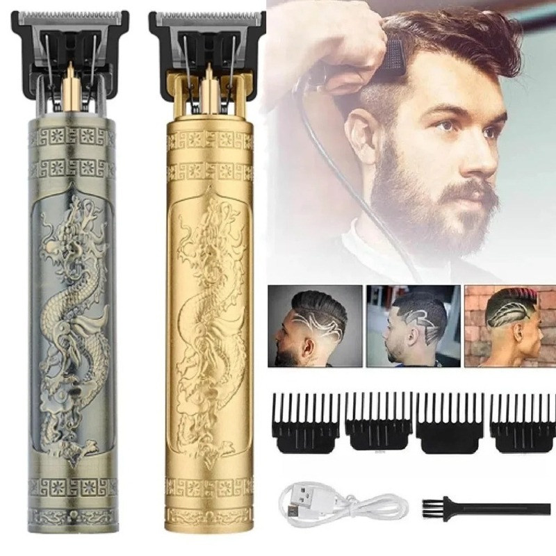 Men'S Grooming Haircut - Recortadora de Barba Eléctrica T9 Inalámbrica