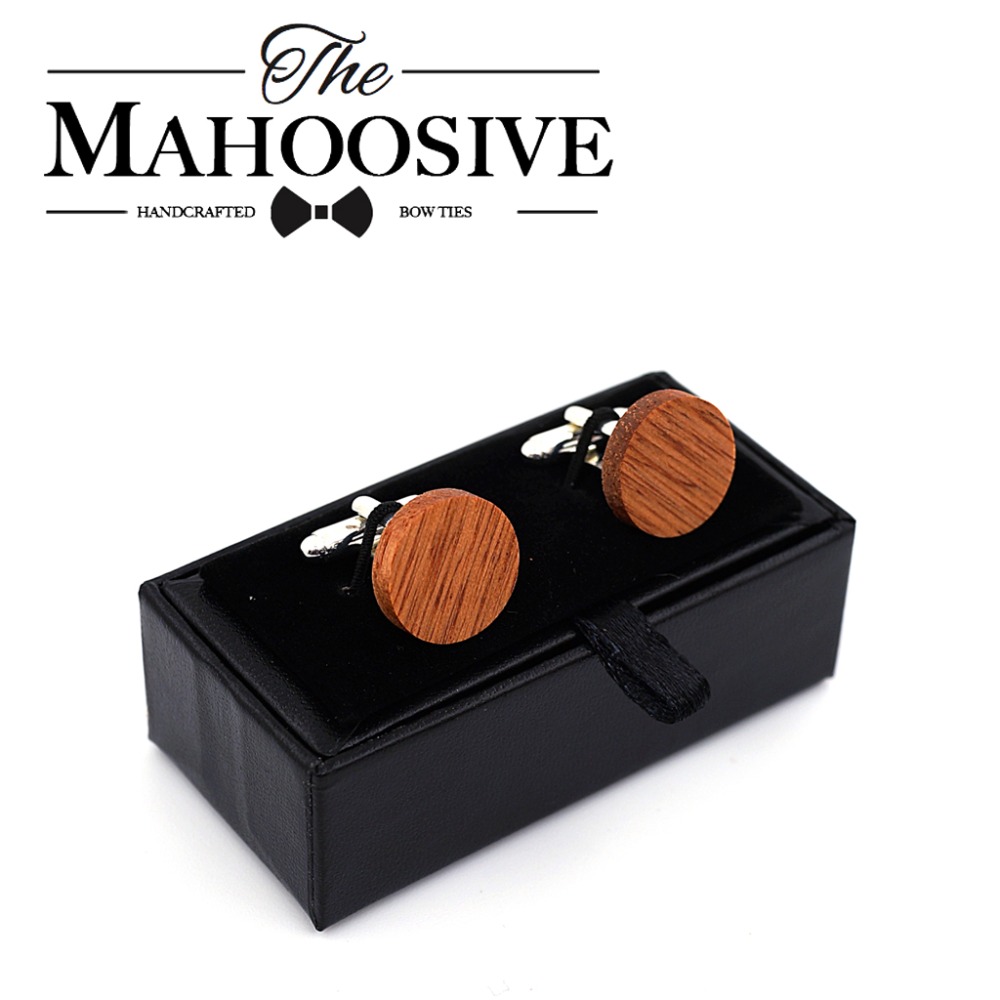 Men'S Grooming Gift Box - Gemelos de madera MAHOOSIVE, gemelos de