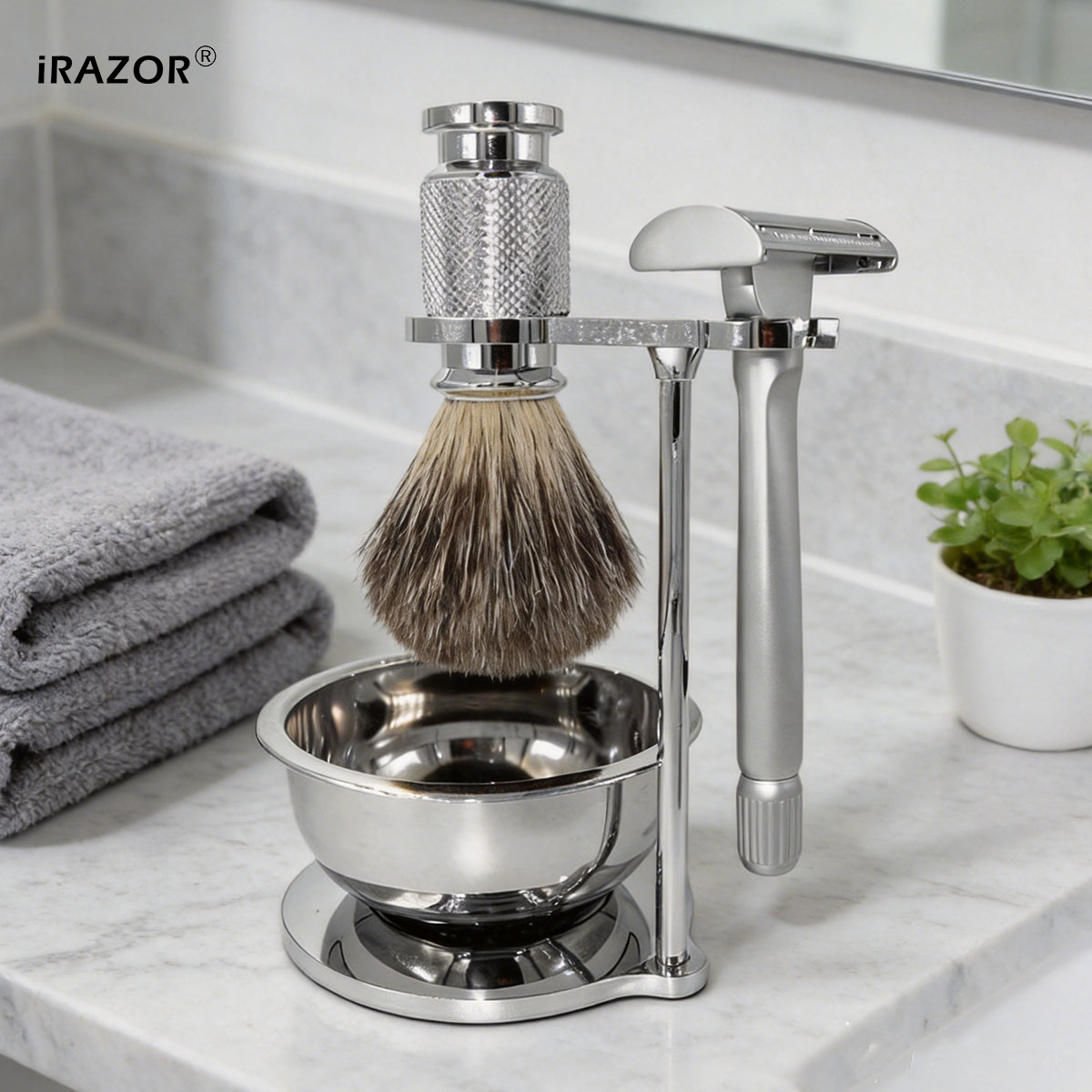 Men'S Grooming Underarm - iRAZOR Kit de Afeitadora de Seguridad