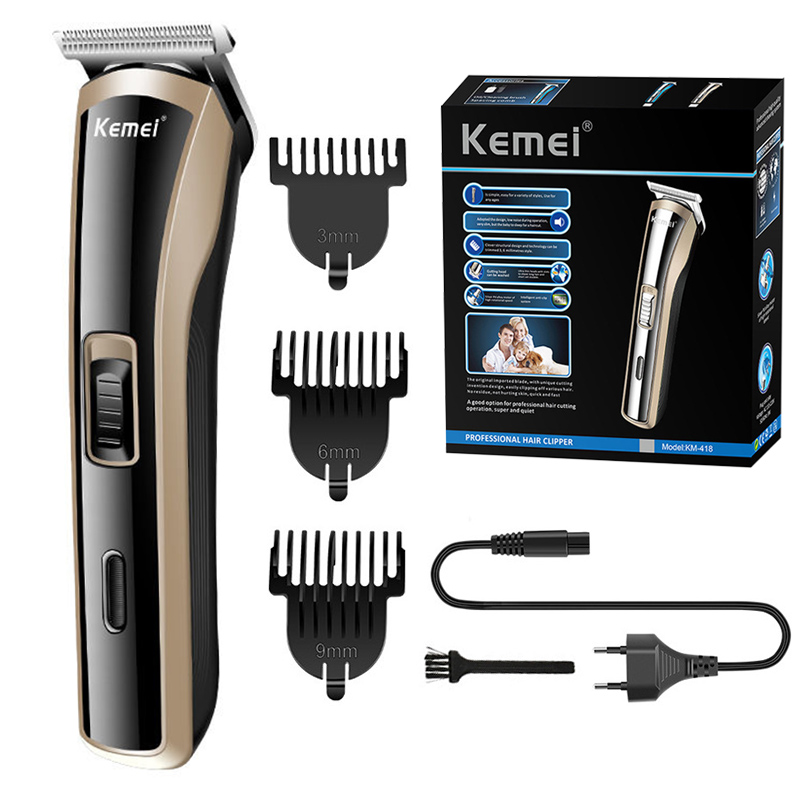 Men'S Grooming Haircut - Kemei-cortadora de pelo eléctrica profesional para