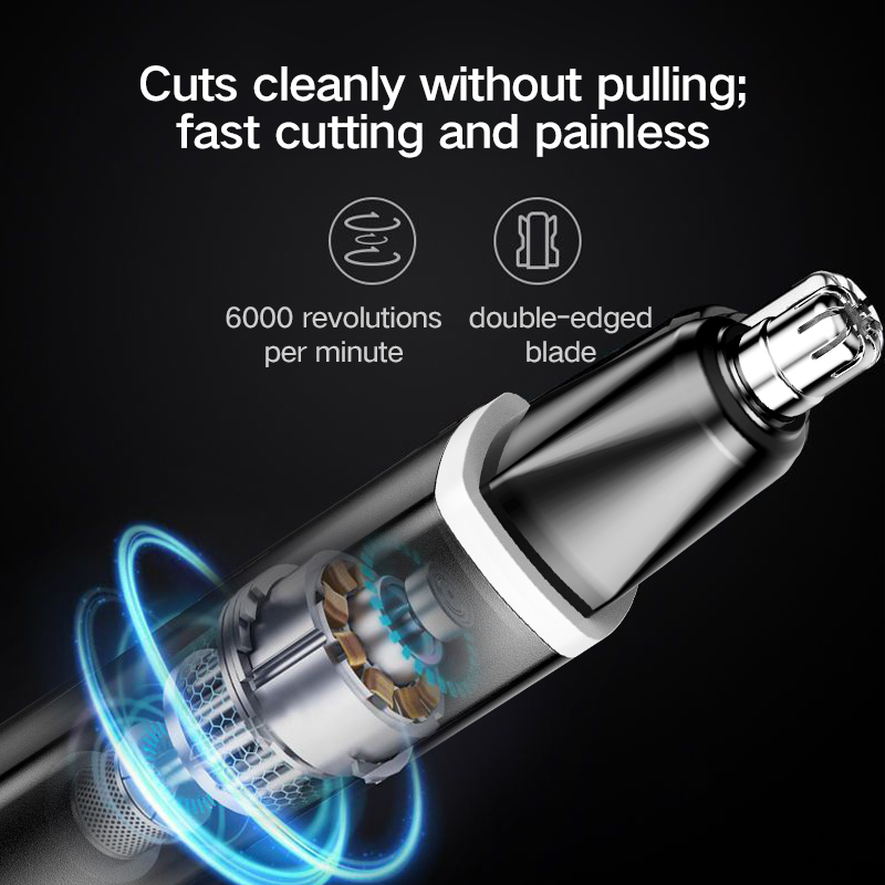 Recortador de pelo Nasal LED,  - Men'S Grooming Haircut reseña y precio