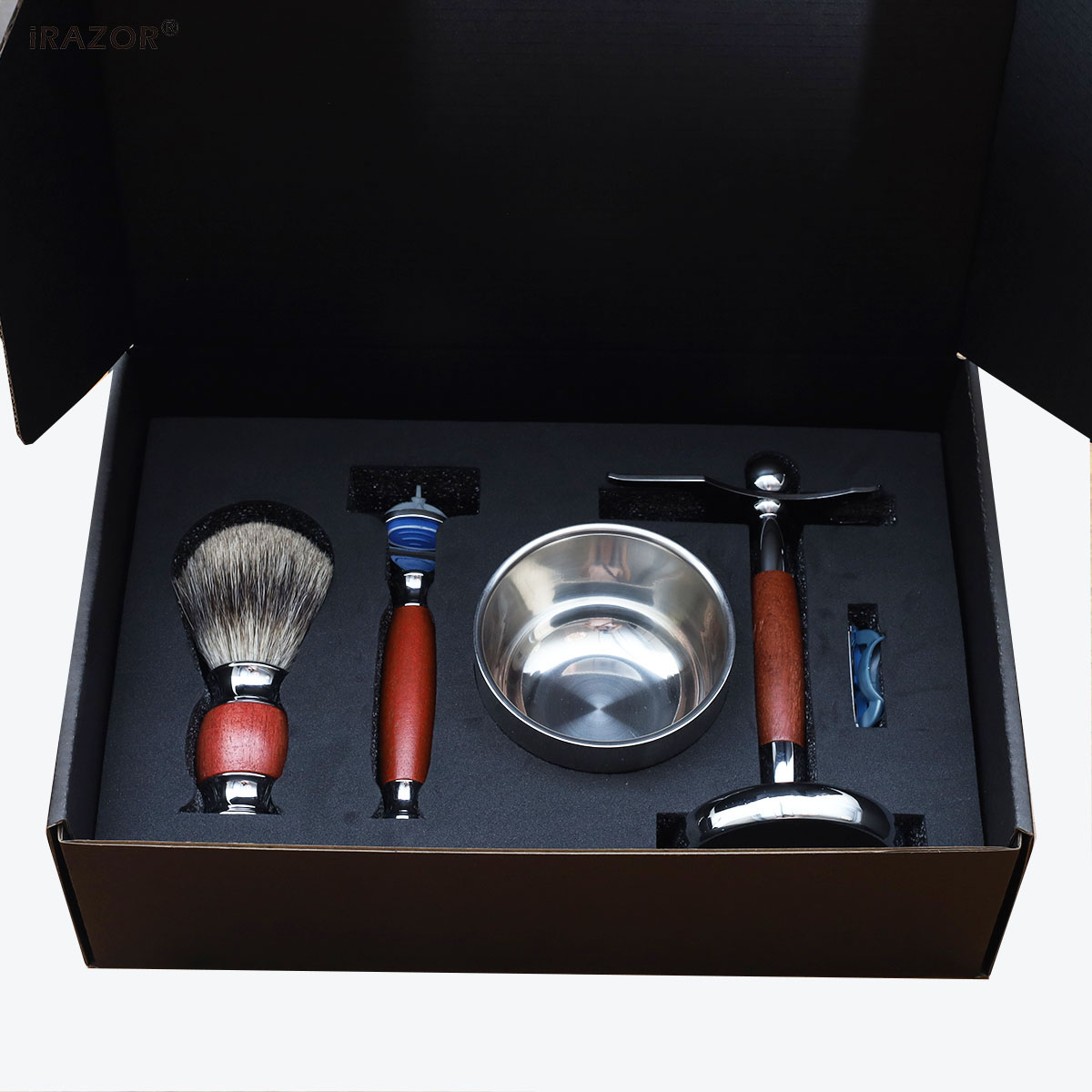 iRAZOR Kit de Afeitado de Lujo - Men'S Grooming Gift Box reseña y precio