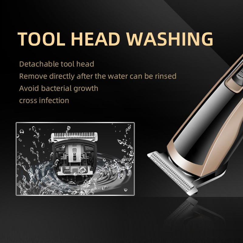 Kemei-cortadora de pelo eléctr - Men'S Grooming Haircut reseña y precio