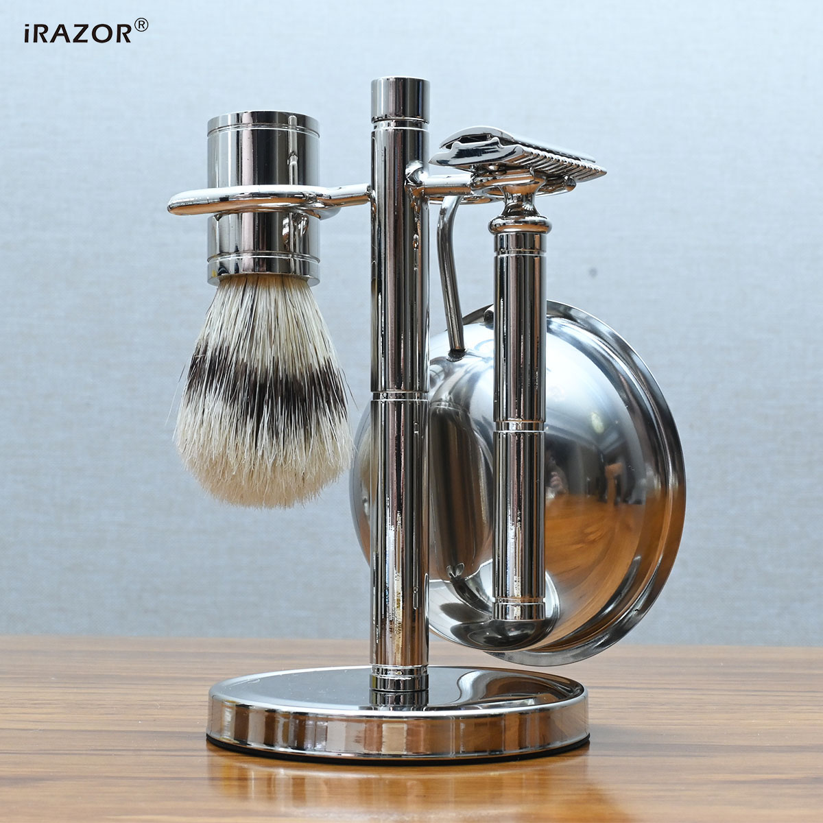 IRAZOR Classic Vintage doble f - Mens Vintage Grooming Kit reseña y precio